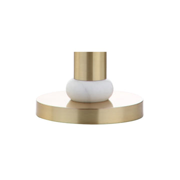 Gregory 27" Metal/Marble LED Table Lamp - JONATHAN Y
